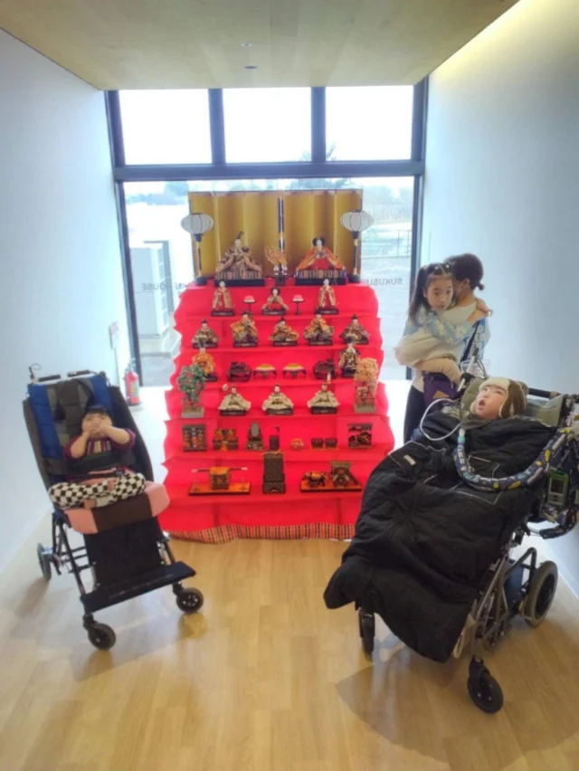 #ひな祭り 

みんなな健やかな育ちを願って